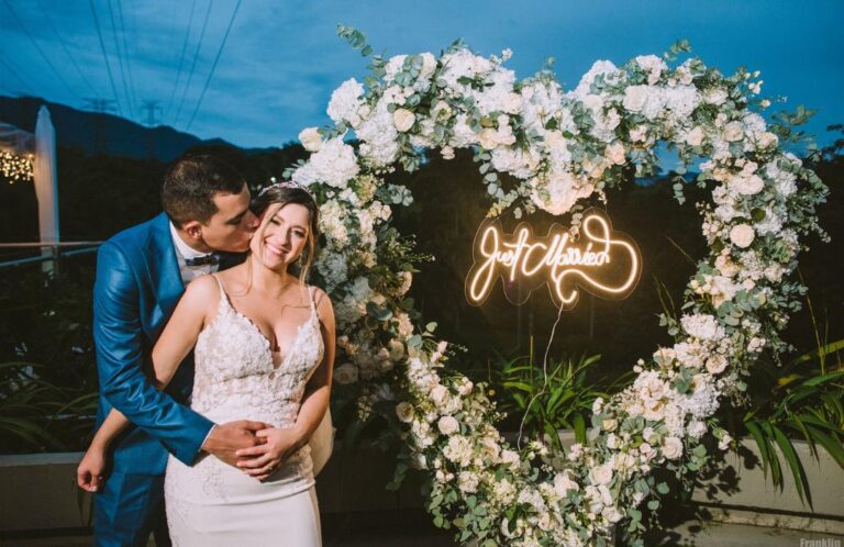 celebración de bodas corazón